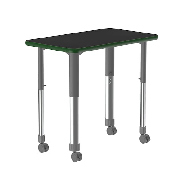 TFL Collaborative Desk - Casters - Rec